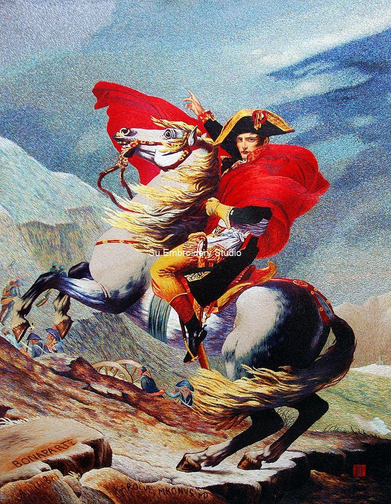 Napoleon Bonaparte Crossing the Alps